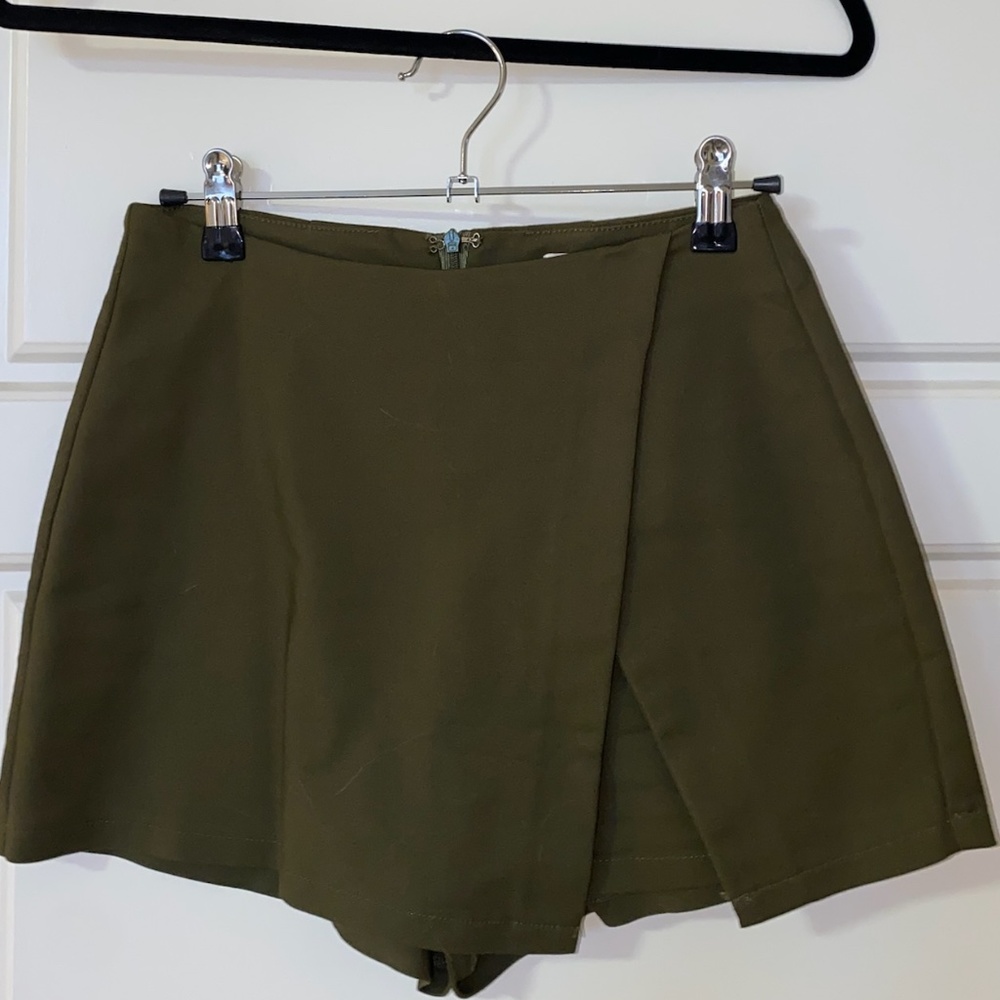 By the way. Skort